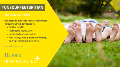IPRS Mediquipe On Your Feet Britain exercise physiotherapy Biodex
